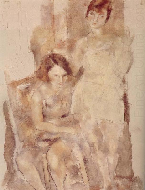 Jinede and Miliu, Jules Pascin